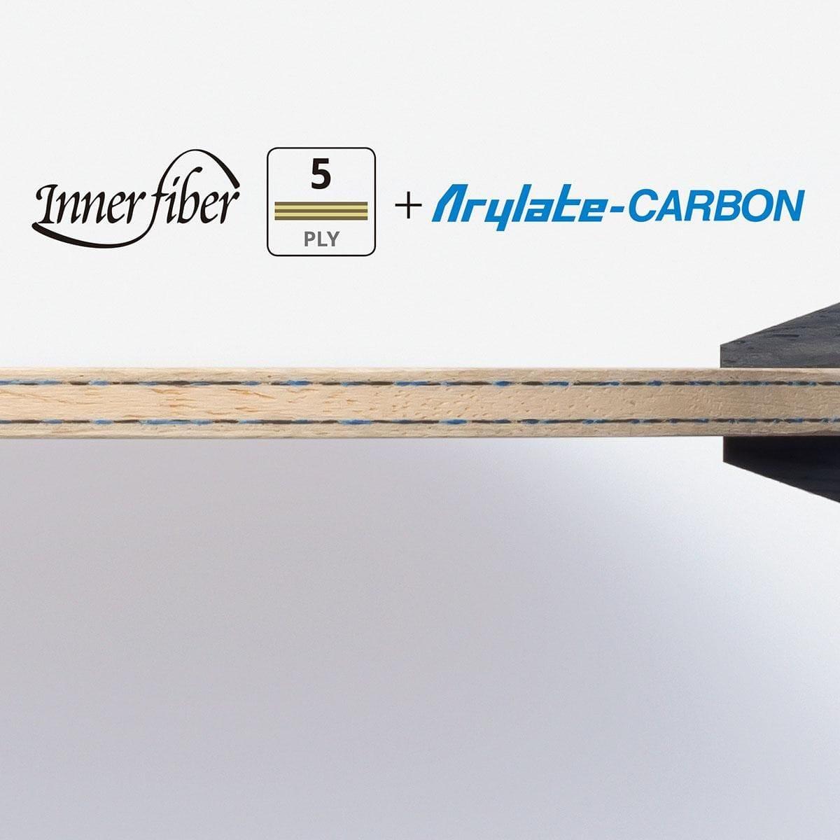 Butterfly Tomokazu Harimoto Innerforce ALC FL handle Table Tennis Blade